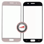 گلس تعمیراتی سامسونگ روکار صورتی GLASS SAMSUNG A520 A5 2017