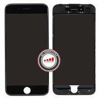 گلس تعمیراتی آیفون﻿ Glass Iphone 7 BLACK + FREAM + OCA + POLARIZE
