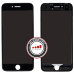 گلس تعمیراتی آیفون Glass Iphone 8g BLACK+FREAM+OCA+POLARIZE