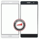 ‫گلس تعمیراتی هواوی اورجینال سفید GLASS HUAWEI P9