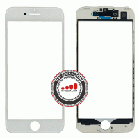 گلس تعمیراتی آیفون سفید Glass + FREAM Iphone 7G WHITE