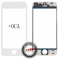 Glass Iphone 5S with frame+oca