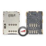 کانکتور سیم کارت سامسونگ CONNECTOR SAMSUNG P1000 P3100 N8000 I5700 I5800 S5620 S5628