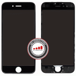 گلس تعمیراتی گوشی آیفون Glass Iphone 6g + FREAM + OCA + POLARIZE مشکی