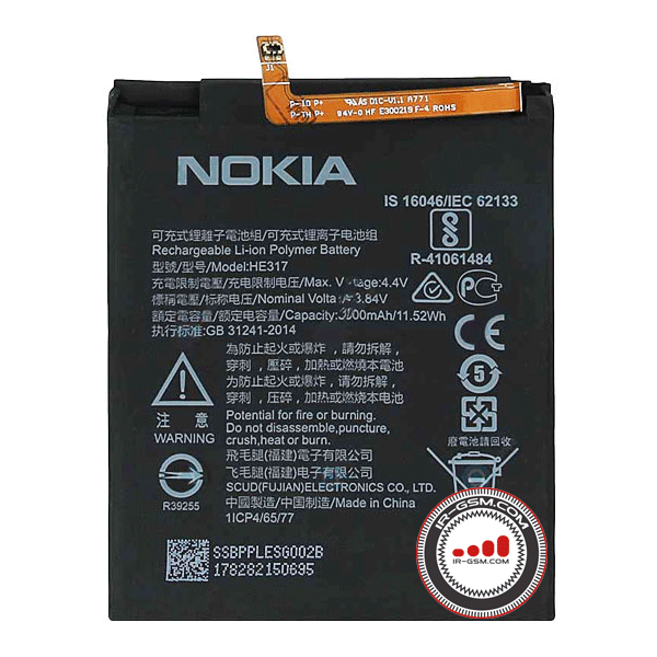 باتری نوکیا BATTERY NOKIA 6 HE335