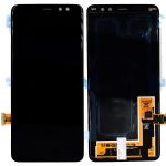 تاچ و ال سی دی مشکی سامسونگ LCD GLASS CHANGE SAMSUNG A530 / A8 2018