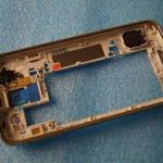 قاب میانی سامسونگ SAMSUNG G900 / S5 اورجینال طلایی