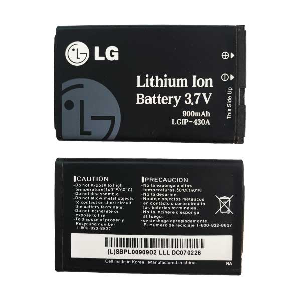 باتری ال جی Battery LG LGIP 430A CE110 KP100 KP110 KP105