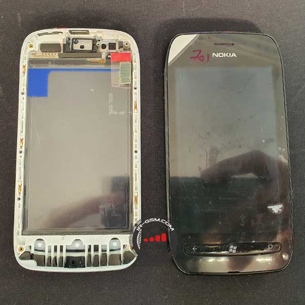 تاچ اسکرین شرکتی نوکیا اصلی سفید Touch Nokia 710 WHITE AND BLACK