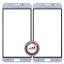 گلس تعمیراتی سفید سامسونگ GLASS +OCA SAMSUNG C8 C710