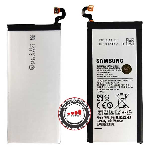 باتری روکار سامسونگ BATTERY SAMSUNG S6 G920