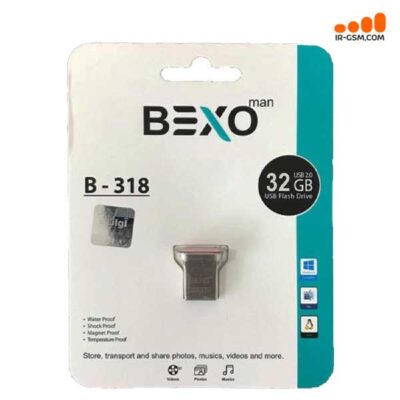 فلش مموری بکسو مدل B-318 ظرفیت 32 گیگابایت ا Bexo B-318 Flash Memory 32GB