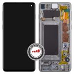 تاچ ال سی دی بافریم مشکی سامسونگ GLASS CHANGE LCD SAMSUNG G973 S10