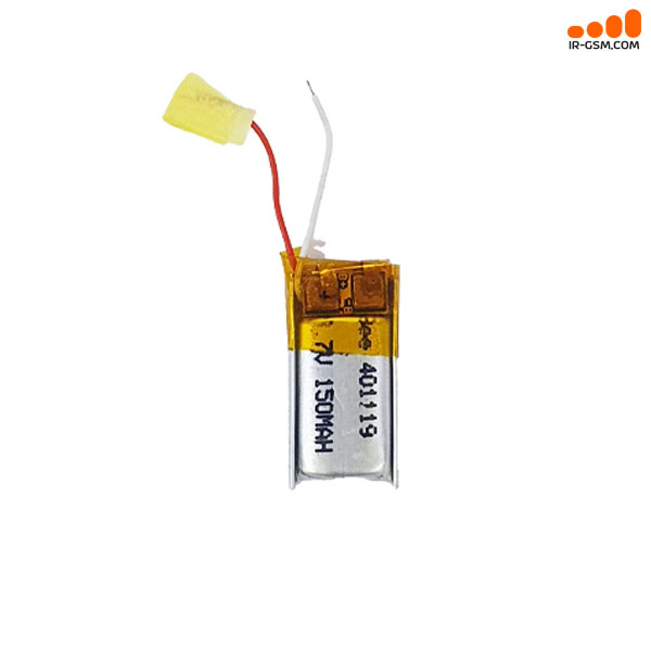 باتری لیتیومی قابل شارژ BATTERY 150 mAh 401119 — تصویر ۲