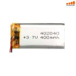 باتری لیتیومی قابل شارژ BATTERY 400MAH 402040