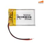 باتری لیتیومی قابل شارژ BATTERY 350MAH 502030