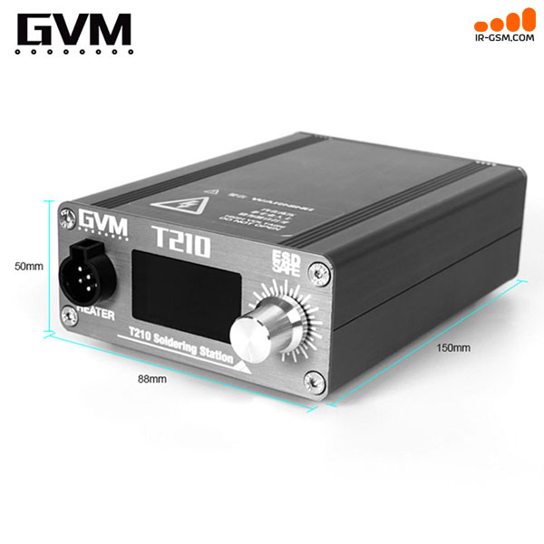 هویه حرفه ای GVM T210: دقت، سرعت و کارایی بالا