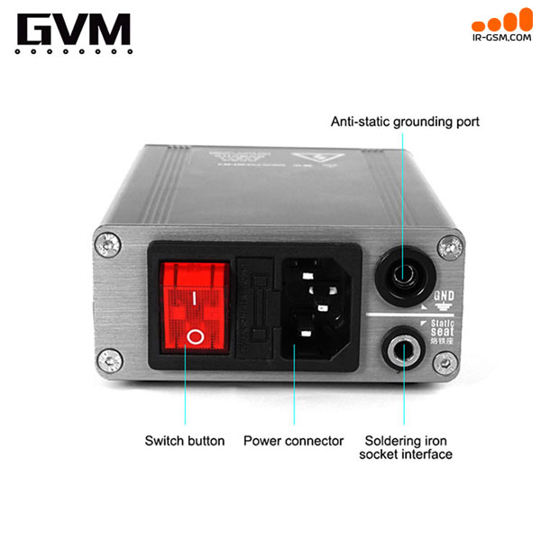 هویه حرفه ای GVM T210: دقت، سرعت و کارایی بالا