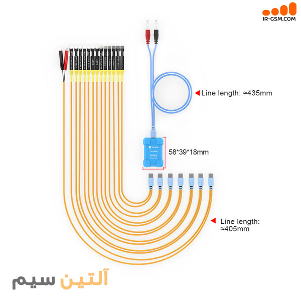 کابل پاور اندروید سانشاین SUNSHINE SS-905H