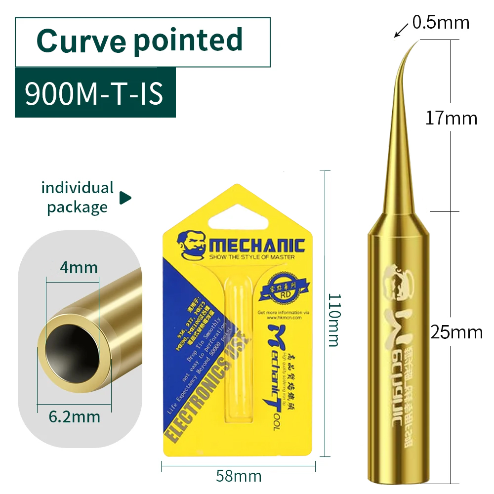 نوک هویه سرکج مکانیک MECHANIC 900M-T-FS